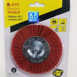 Nylon Filament Abrasive Wire (4" Inches/100mm) Wheel Brush-27