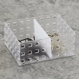 Home Centre Transparent Solid Storage Organiser-image-5