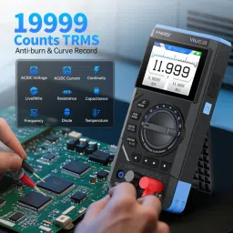 FNIRSI DST-210 3-in-1 Handheld Digital Oscilloscope True RMS Multimeter & Signal Generator FNIRSI DST-210 3-in-1 Handheld Digital Oscilloscope True RMS Multimeter & Signal Generator image 4