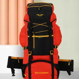 Rucksack bag travel bag for men tourist bag backpack for hiking trekking camping Rucksack - 75 L-image-74