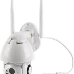 Zinzo PTZ Wifi Camera with 1080px Image Quality | 4x Digital Zoom | 2.0MP Ultra HD Camera Quality | IP Onvif 3.6mm Lens | Pan & Tilt | Intercom and Night Vision Camera Security Camera ( Security Camera-10
