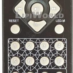 LipiWorld 2.1/5.1 CH Home Theater System Remote Compatible forZebronics Remote Controller-10