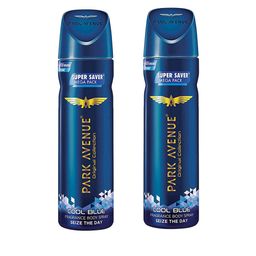 Park Avenue Men Set of 2 Cool Blue Seize The Day Fragrance Body Spray - 220 ml Each-3