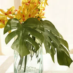 Pure Home and Living Green Monstera Leaf Spray-40