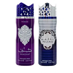 ASDAAF Pack of 2 Deodorant Body Spray 200ml-33