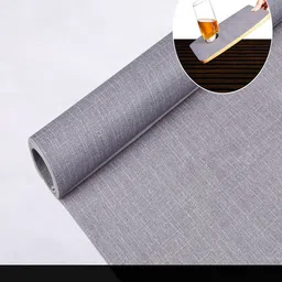 Kuber Industries Grey Texture Shelf Liner image 2