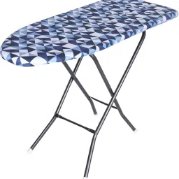 Adjustable Wooden Self Standing Ironing Board (Colour May Vary, Multi Colour) Ironing Board-4