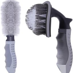 Rim Tyre Cleaner Brush [**Pack of 2**] Car Cleaning Brush for Rim 2 ml Wheel Tire Cleaner-image-116