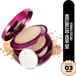 High-Definition Pressed Powder | 2 in 1 Compact Powder | Shimmery & Matte Finish Compact-image-2