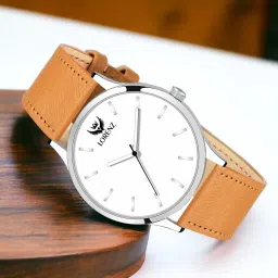 Lorenz 1055A White Dial Corporate Look Casual Fit Analog Watch Analog Watch - For Men MK-1055A-26