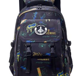 tinytot SB235_01 Large, 20 Inches, School Collage Backpack for Boys Girls Men & Women Waterproof School Bag-picture-11