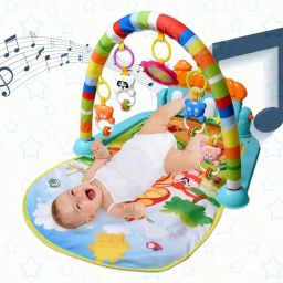 Baby Musical Activity Play Mat with Kick Piano & Hanging Toys for Newborns-picture-15