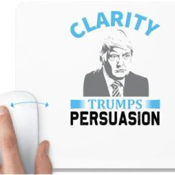 UDNAG White Mousepad 'Clarity | Clarity' for Computer / PC / Laptop [230 x 200 x 5mm] Non Slip Base Mousepad-image-25