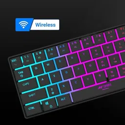 Ant Esports MK1500MINI Bluetooth Laptop-size Gaming Keyboard Compatible with Desktop, Laptop, Tablet, iPad, Mac image 2
