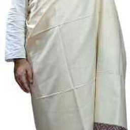 KASHMIR HANDLOOM Cashmere Self Design Men Shawl-image-72