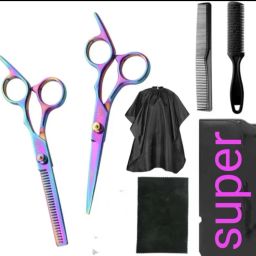 A One Hair trimmer or hair cutting scisser combo set Grooming Kit 0 minRuntime 2 Length Settings-21
