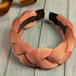 Jewelz Women Brown Textured Hairband-56