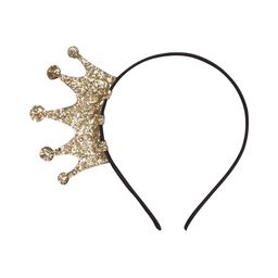 Aye Candy Girls Gold-Toned Embellished Crown Hairband-31