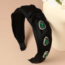 SOHI Women Embellished Fabric Hairband-image-31