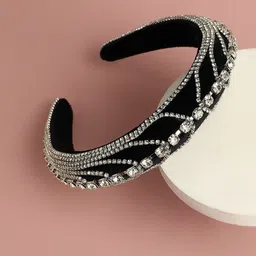 SOHI Women Beaded Embellished Hairband-image-21