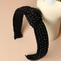 SOHI Women Beaded Embellished Hairband-image-10