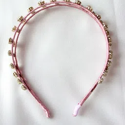 Choko Women Pink Embellished Hairband-image-128
