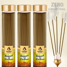 The Aroma Factory 3 Pieces Brown Wooden Agarbatti-image-84