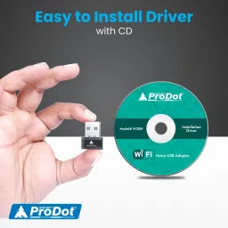 PRODOT WiFi Dongle 300 Mbps 2.4GHz Nano Wireless Network Adapter USB Adapter image 2