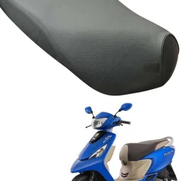 RN_BIKE/SCOOTY/SINGLE SEAT COVER-C0024 Single Bike Seat Cover For TVS Zest-image-110