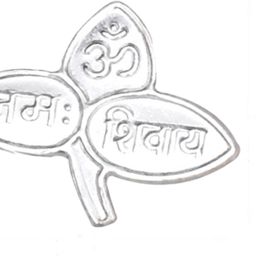 Pure Silver Belpatra / Bilva Leaves for Puja Decorative Showpiece - 0.1 cm-27