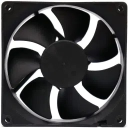 DLEIN DC FAN 12V 0.16A 3.54 Inch X 90mm Cooling Fan for PC Case CPU Cooler Radiator Fan (1-PCS) Cooler (Black) Cooling Pad-image-109