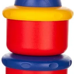 3 Layer Portable Baby Food Milk Powder Container | Storage Box Bottle Container- Plastic-14