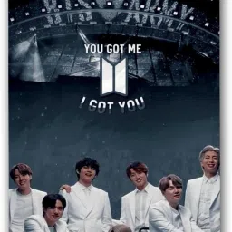 "You Got Me,I Got You BTS Army" Exam Board | Printed Design Exam Board-picture-17