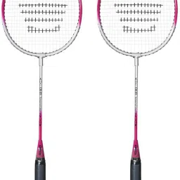 Badminton Racquet CB-85 - Purple-Silver Purple, Silver Strung Badminton Racquet-image-0