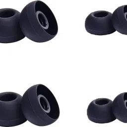 CUBES Soft Silicone Headphones Earbuds 08 Pcs In The Ear Headphone Cushion-image-17