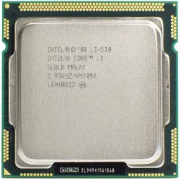 Intel Core I3 530 2.93 GHz LGA 1156 Socket 4 Cores Desktop Processor-15
