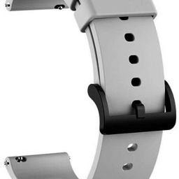 RStraps 22MM GREY 22 mm Silicone Watch Strap-image-41