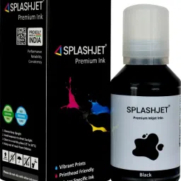 Splashjet 005 Ink for Epson M1100, M1120, M1140, M1170, M1180, M2140, M2170, M3140, M3170, M3180 Printer (120gm x 1) Ink Bottle - Black Ink Bottle Black Ink Bottle-image-29
