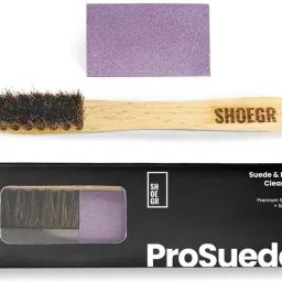 SHOEGR Suede & Nubuck Shoe Cleaning Kit with Eraser Shoe Care Kit-image-59