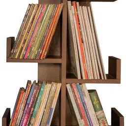 sbf furniture Engineered Wood Open Book Shelf image 2