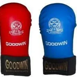Generic Karate Hand Gloves M Martial Art Gloves (Blue, Red) Boxing Gloves-image-12
