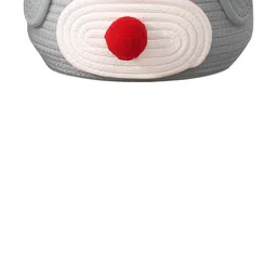 Bajo's Grey & Red Self Design Regular Bamboo Multi-Utility Organiser image 4