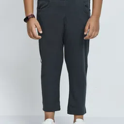 SMSHOPMORE Boys Slim-Fit Mid Rise Rapid-Dry Track Pants-image-83