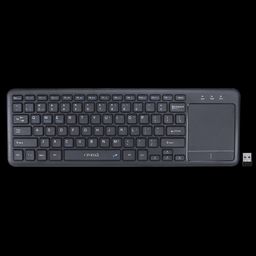 Croma 2.4GHz Wireless Keyboard with Touchpad (Gesture Control Supported, Black) image 4