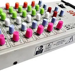 da.beatz. 6-Channel mixer SM6 Professional Analog Sound Mixer & Audio Interface, dj mixer 50 W AV Control Amplifier image 4