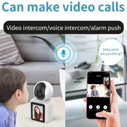 Maizic Smarthome 4 MP UHD Supercam Ultra Easy Single Click Video Calling WiFi Indoor Camera Security Camera image 4