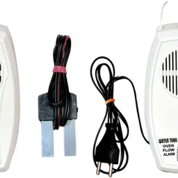 Tool Point Water Tank Overflow Alarm UW-20 AC Pack of 02 Wired Sensor Security System-9