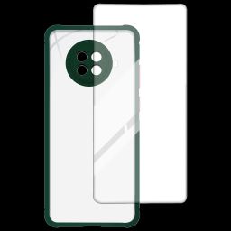 ARROW Hybrid Screen Protector & Polycarbonate Back Cover Combo for Xiaomi Mi 10i (Scratch Protection, Dark Green)-picture-15