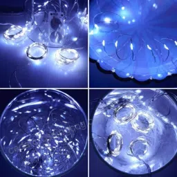mansaa 30 LEDs 3.05 m White Steady String Rice Lights image 5