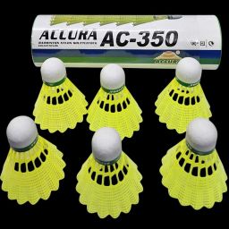 ACCURA AC-350 Nylon shuttle cock Nylon Shuttle - Yellow-image-54